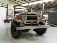 The FJ Company 1982 FJ43-112471 Toyota Land Cruiser Capri Blue